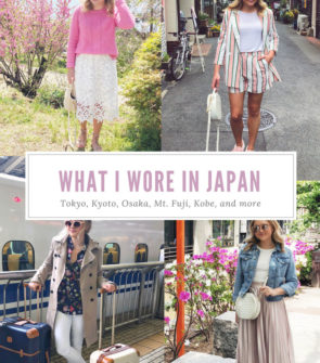 Jessica Sturdy Japan Springtime Outfits Recap What to Wear