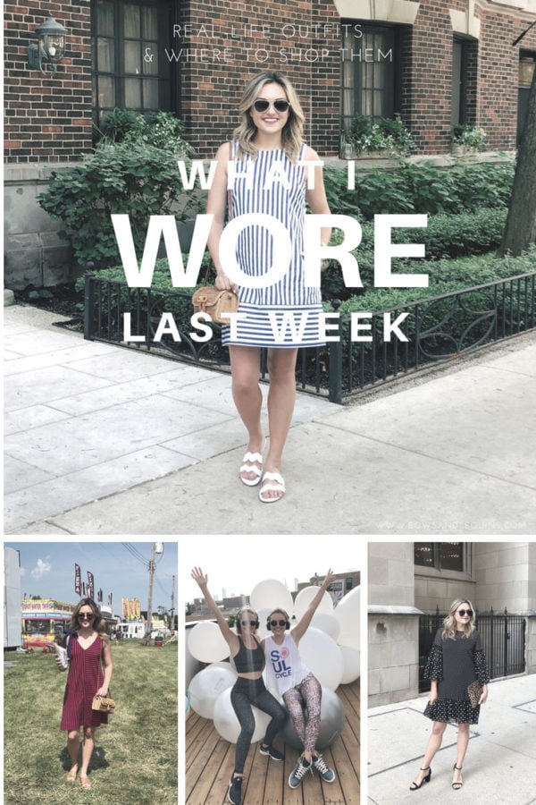 Jessica Sturdy shares her daily outfit iphone photos in a Monday post called What I Wore Last Week