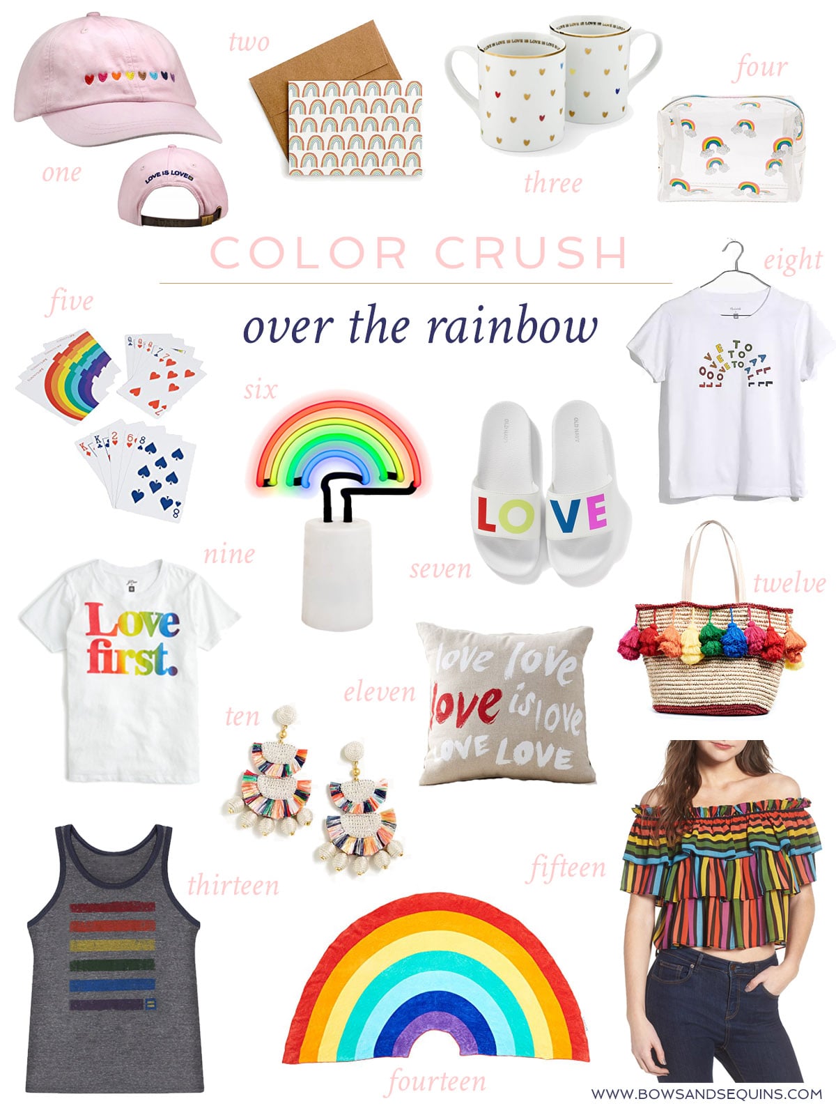 Jessica Sturdy shares her favorite rainbow products for Pride 2018.