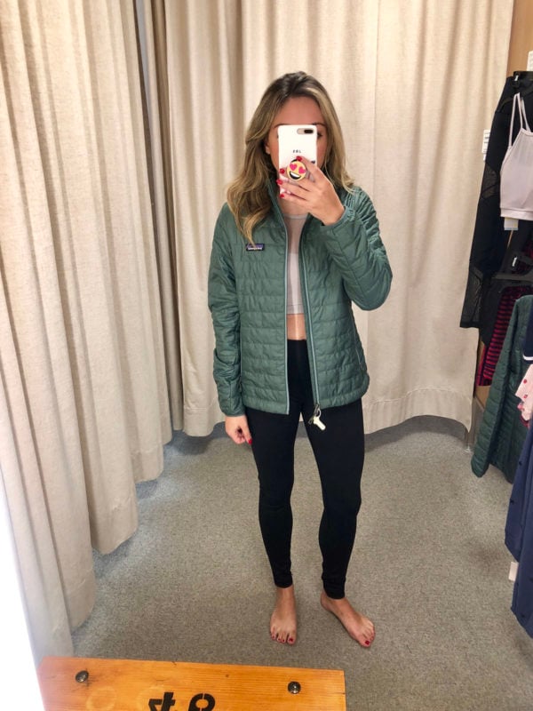 Nordstrom Anniversary Sale Green Pesto Patagonia Jacket
