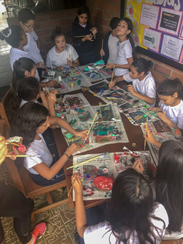 Remote Year Kahlo Positive Impact in Medellin Colombia at Las Golondrinas