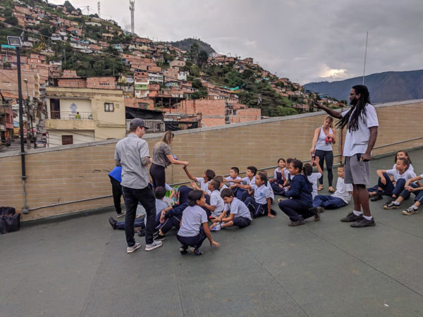 Remote Year Kahlo Positive Impact in Medellin Colombia at Las Golondrinas