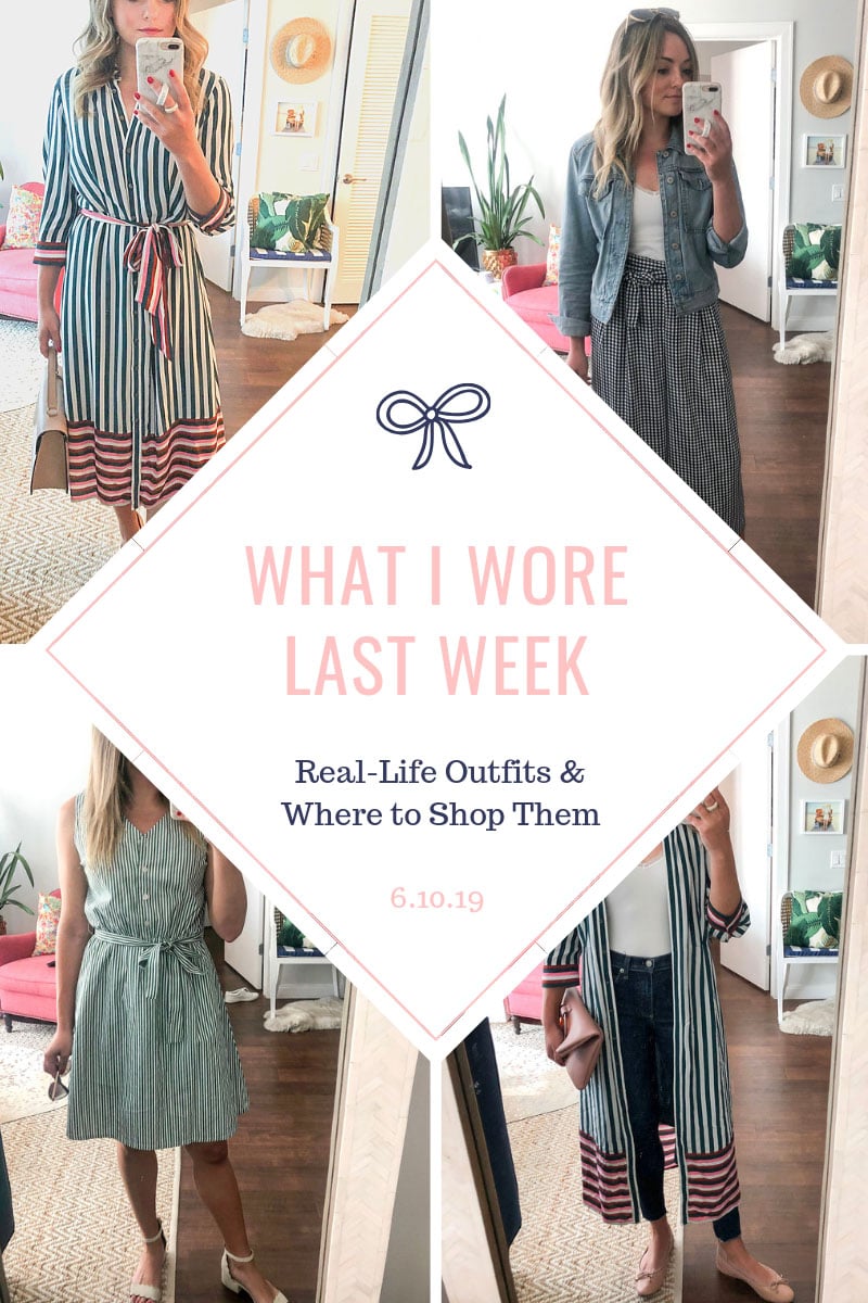 Chicago lifestyle blog Bows & Sequins posts mirror selfies of daily summer outfits in Chicago.