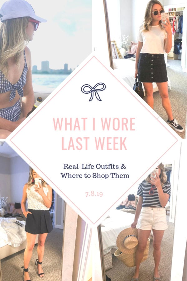 Chicago fashion blogger sharing daily outfit photos in July.