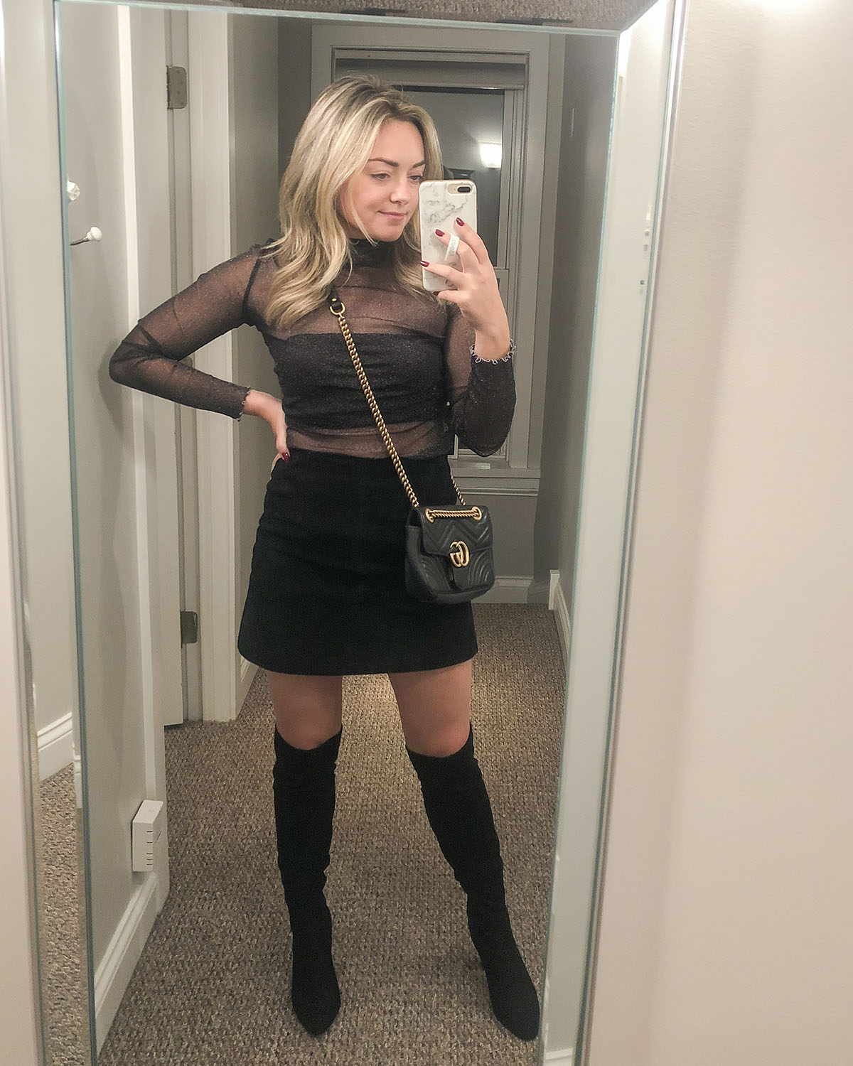 What to Wear in Chicago in the Winter — bows & sequins