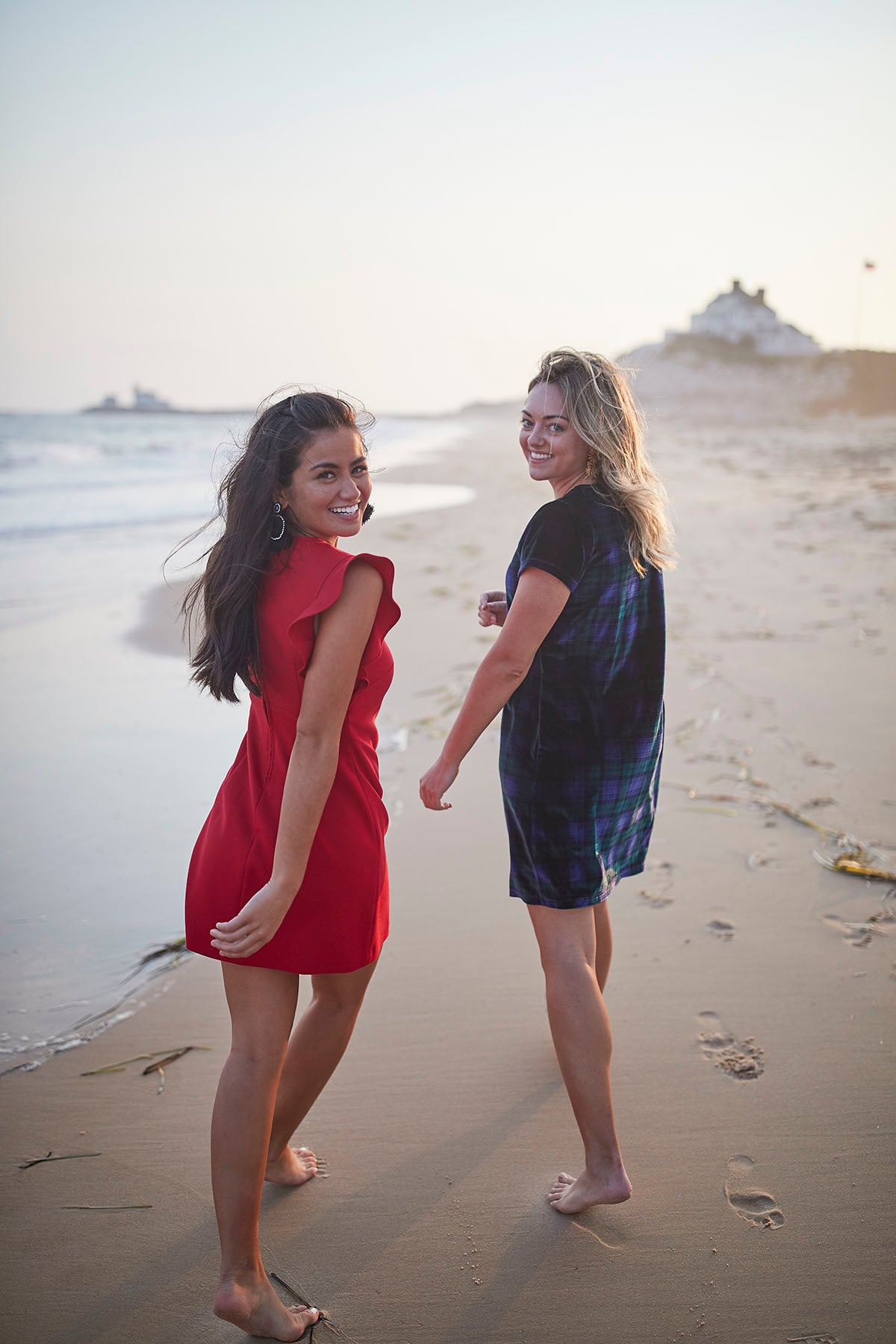open lace back dress Dress Casual Short By Vineyard Vines In Red, Size: S main image 1