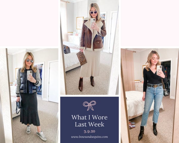 Chicago fashion blogger real life outfits from March.