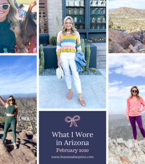 Travel blogger Bows & Sequins outfits from Scottsdale and Phoenix, Arizona.