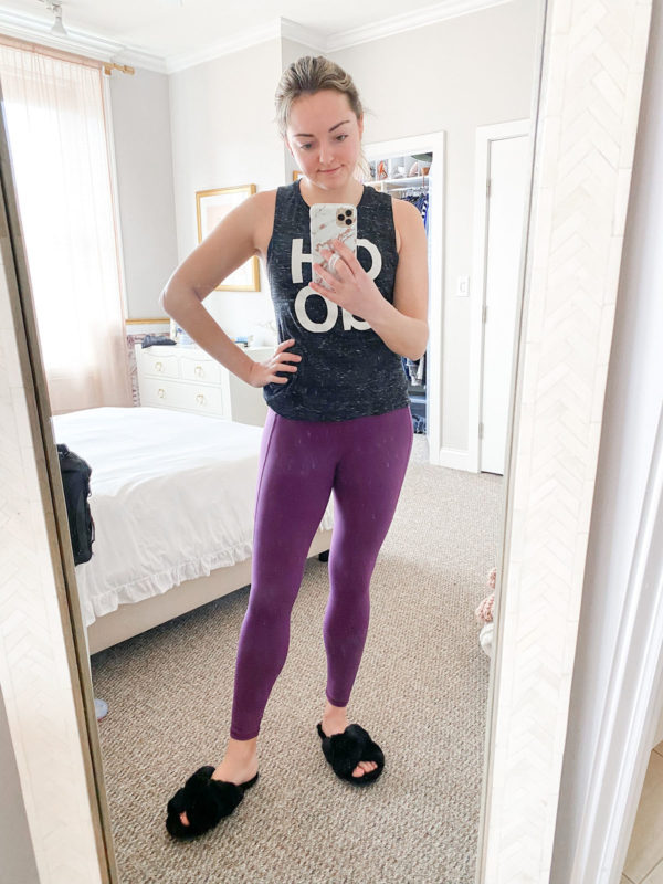 Calia Purple Workout Leggings