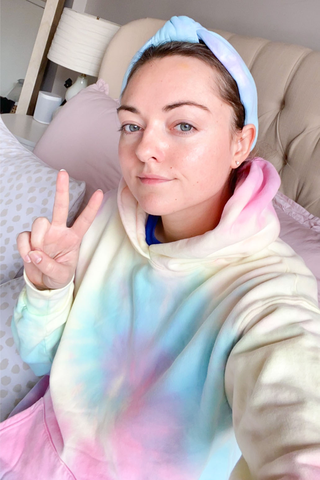 dannijo tie dye hoodie