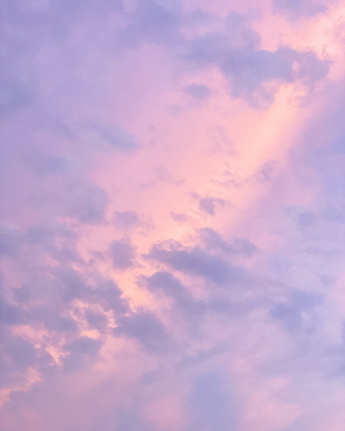 Cotton Candy Skies Summer Sunset Clouds in Michigan