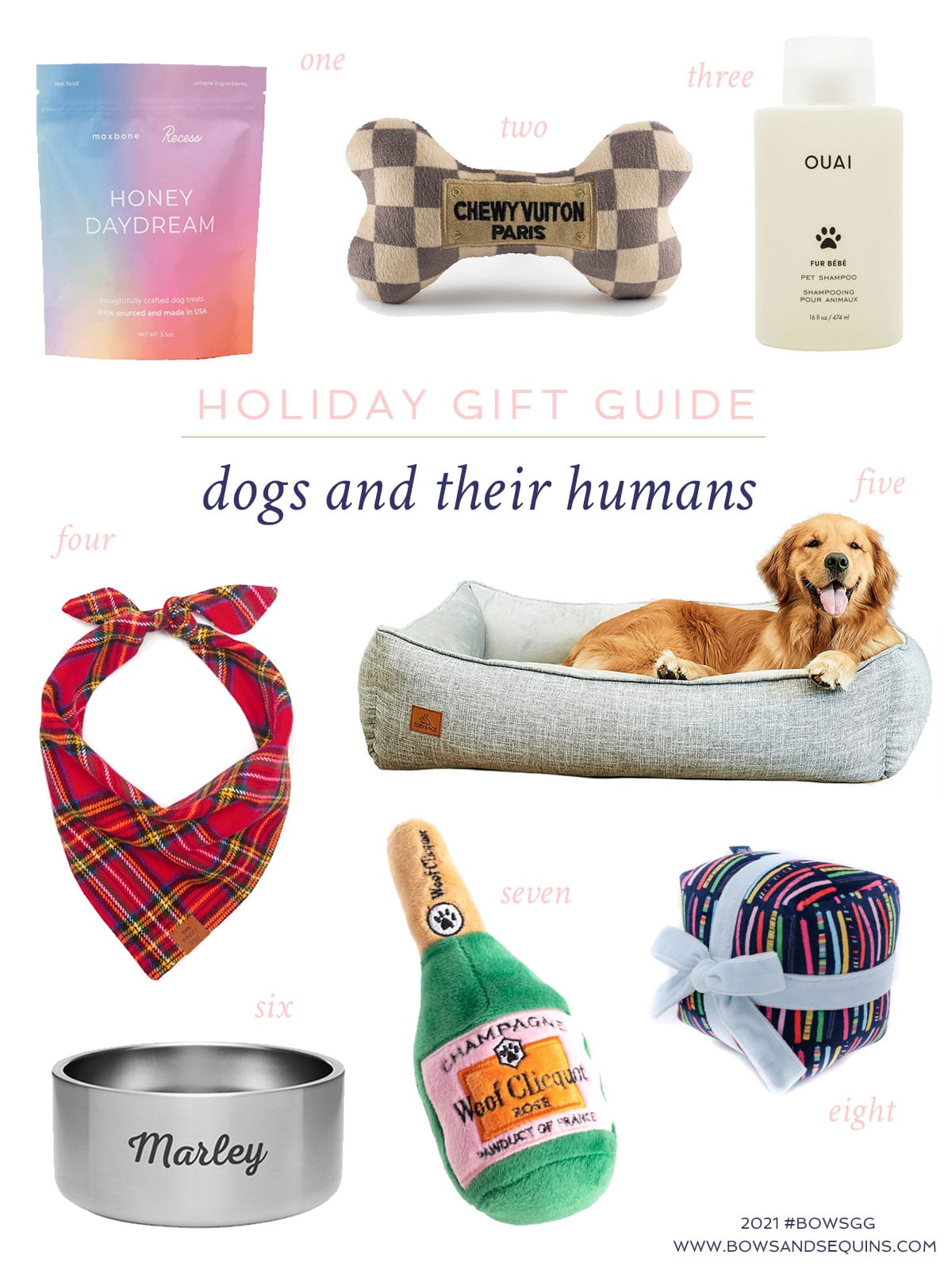 Bows & Sequins Gift Guide for Dogs and Dog Lovers