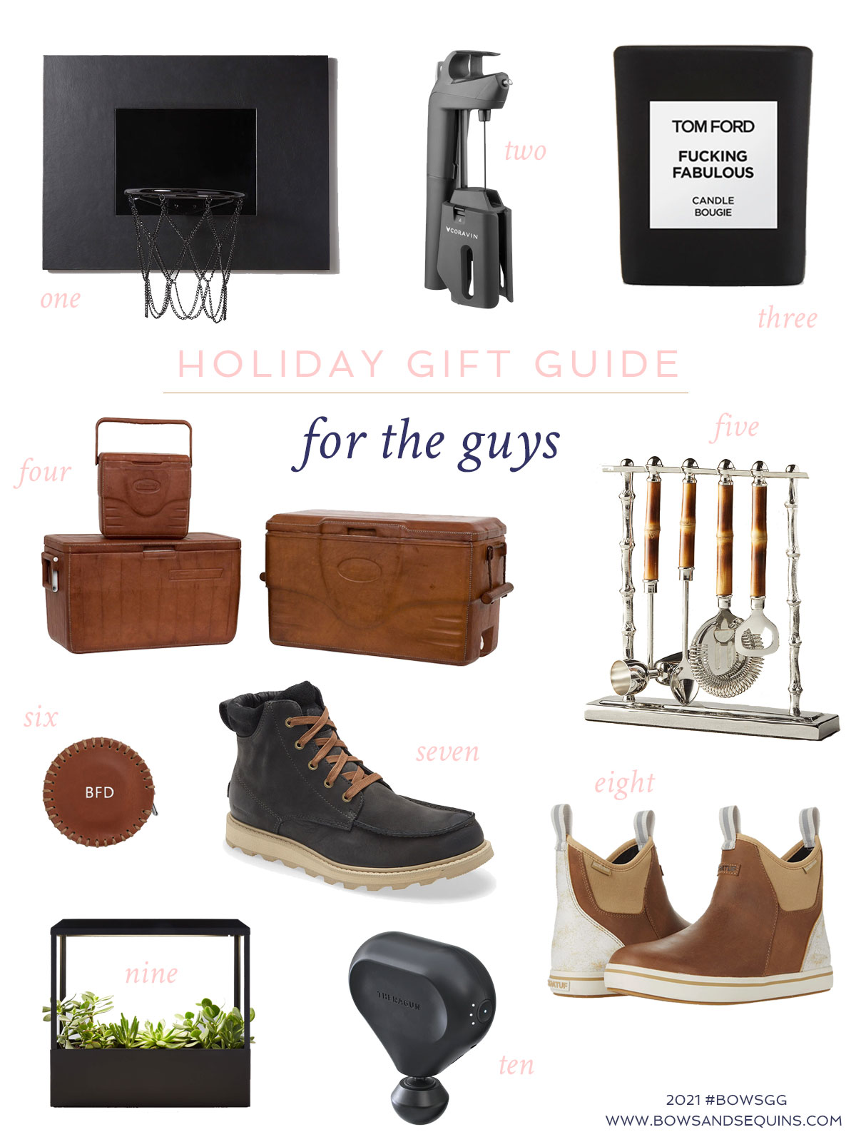 Bows & Sequins Men's Gift Guide