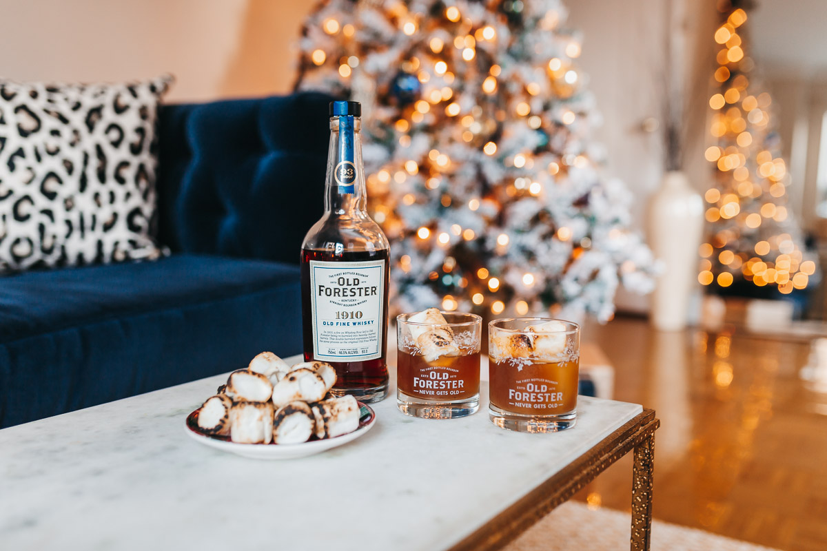 Jessica Sturdy shares a cocktail recipe that's great for the holidays. A Festive Old Fashioned made with Toasted Marshmallows and Chocolate Bitters.