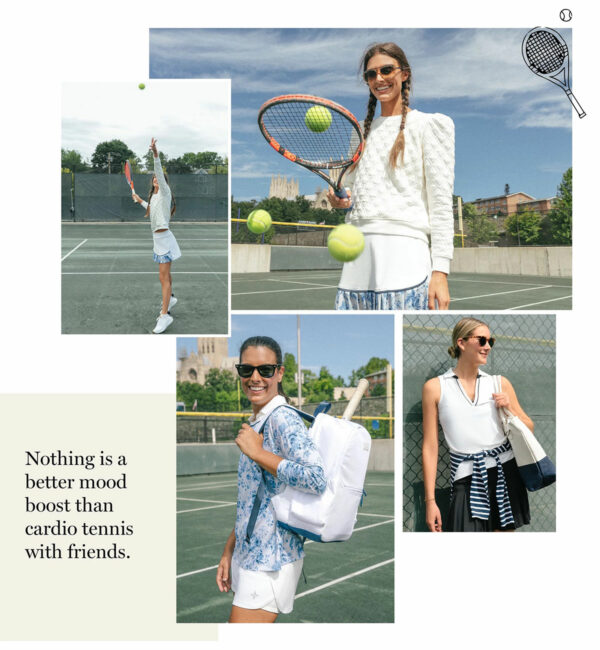 Tennis-Core Fashion Trend: Chic Tennis Whites