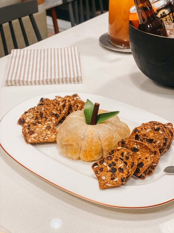 How to Make a Pumpkin Shaped Baked Brie