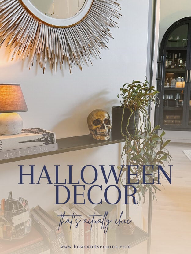 A roundup of Halloween decor that's actually chic.