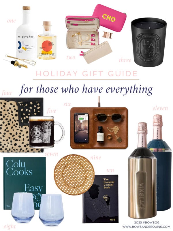 Lifestyle blogger Jessica Sturdy shares her gift guide for those that are truly the hardest to shop for -- the ones that already have everything. Parents, in-laws, fashion-forward sister-in-law, etc.