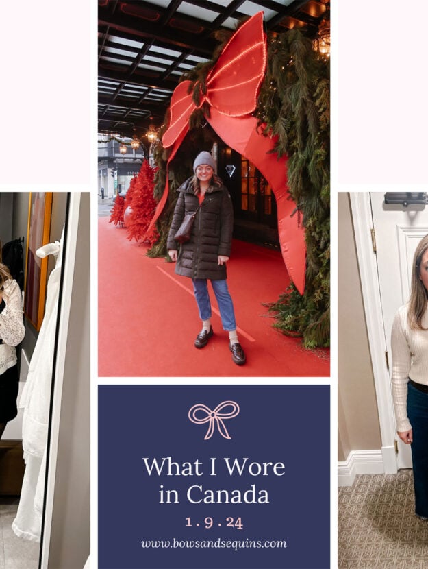 Canada Outfits: What I Wore Last Week in Toronto, Montreal, and Quebec City